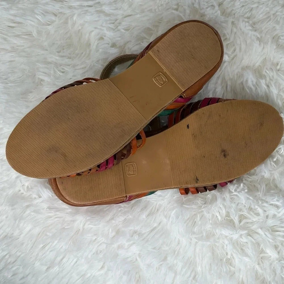 Colorful Leather Sandals - Picture 7 of 7